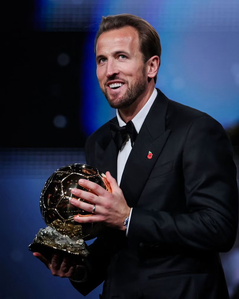 Harry Kaneyegukanye Ballon d'or kunshuro ye yambere