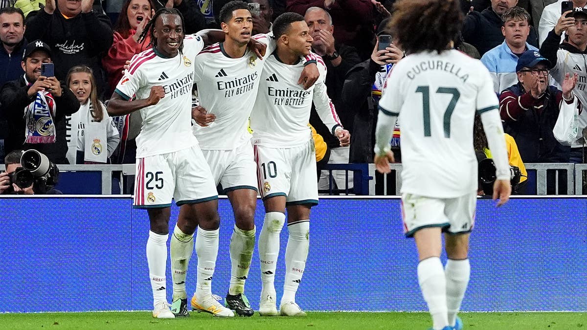 ibyishimo byari byose ubwo mbape yatsindaga igitego gihesha itsinzi real madrid 